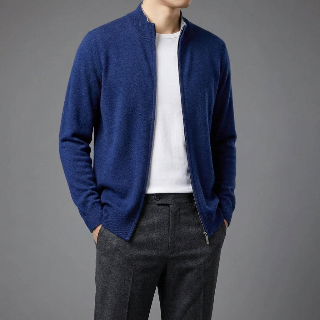 Cavero Reversible Wool Cardigan