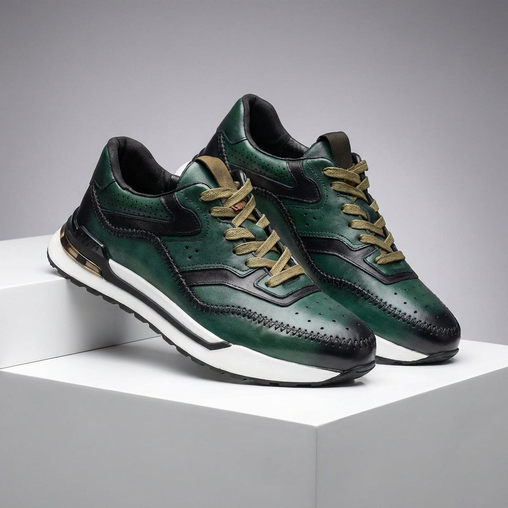Montague Cowhide Air Sneakers