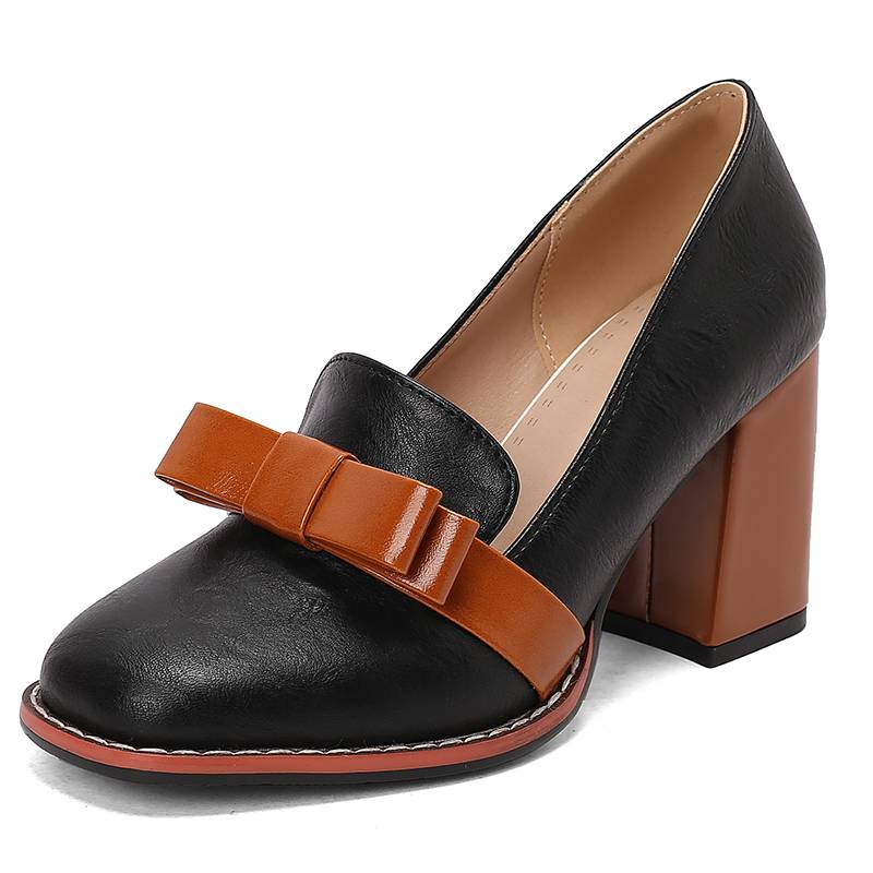 Serenya Leather Heels