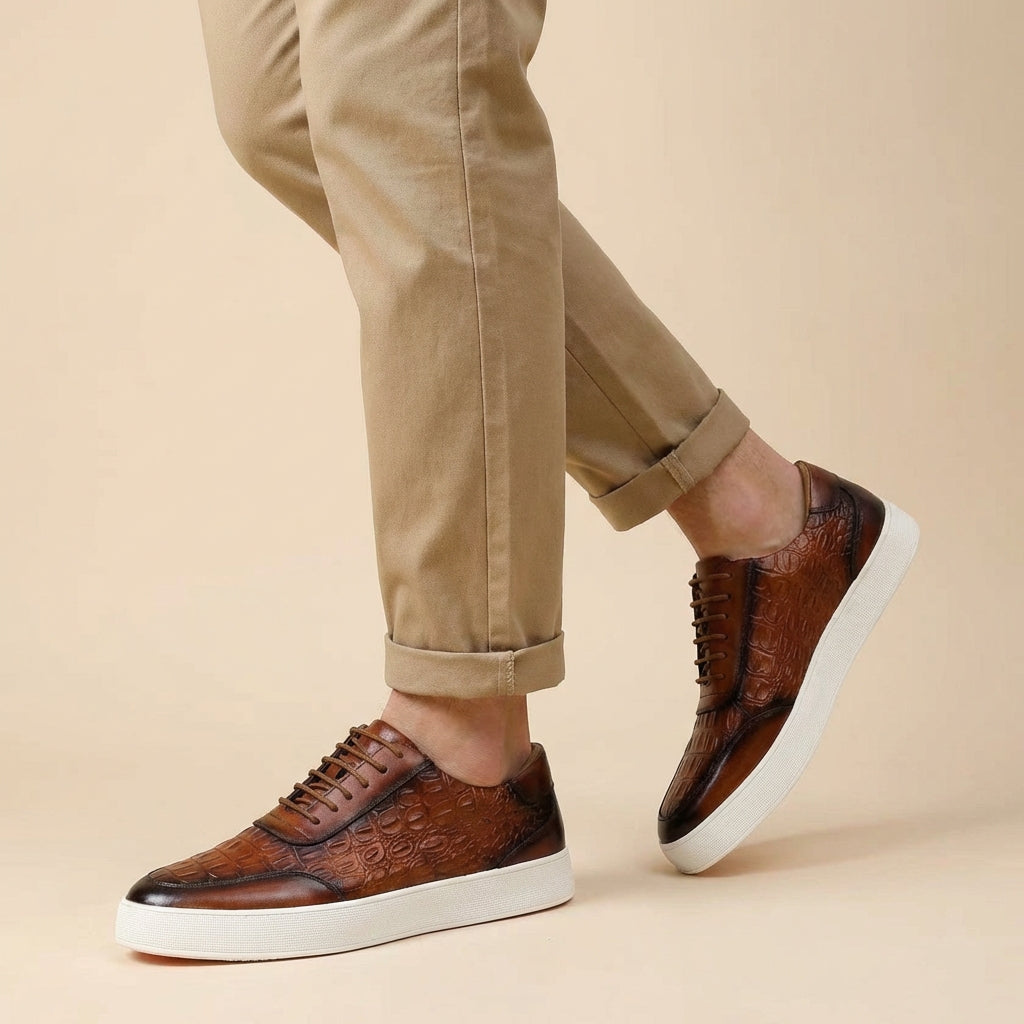 Bellagio Casual Leather Sneakers