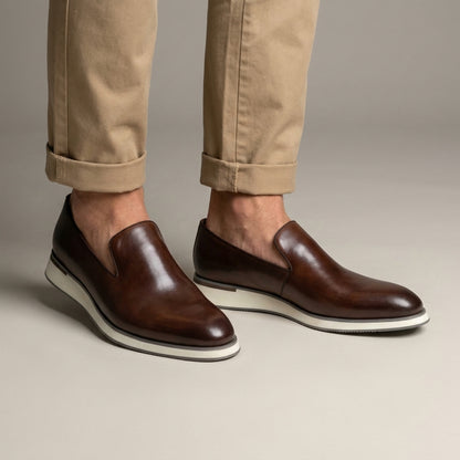 Meridian Cowhide Loafers