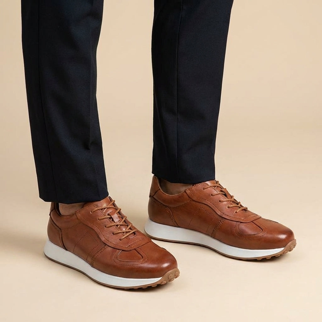 Avellino Cowhide Sneakers