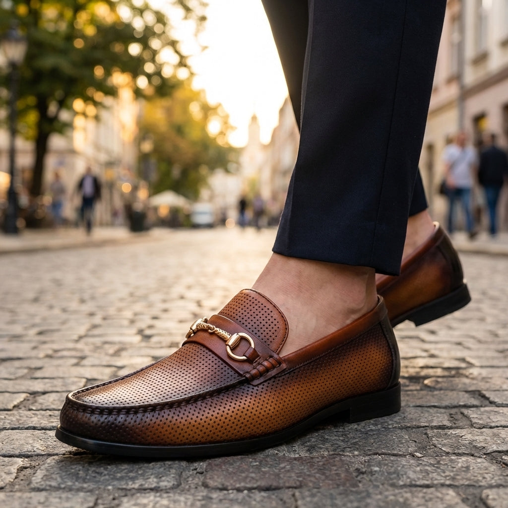 Ferrara Signature Cowhide Loafer
