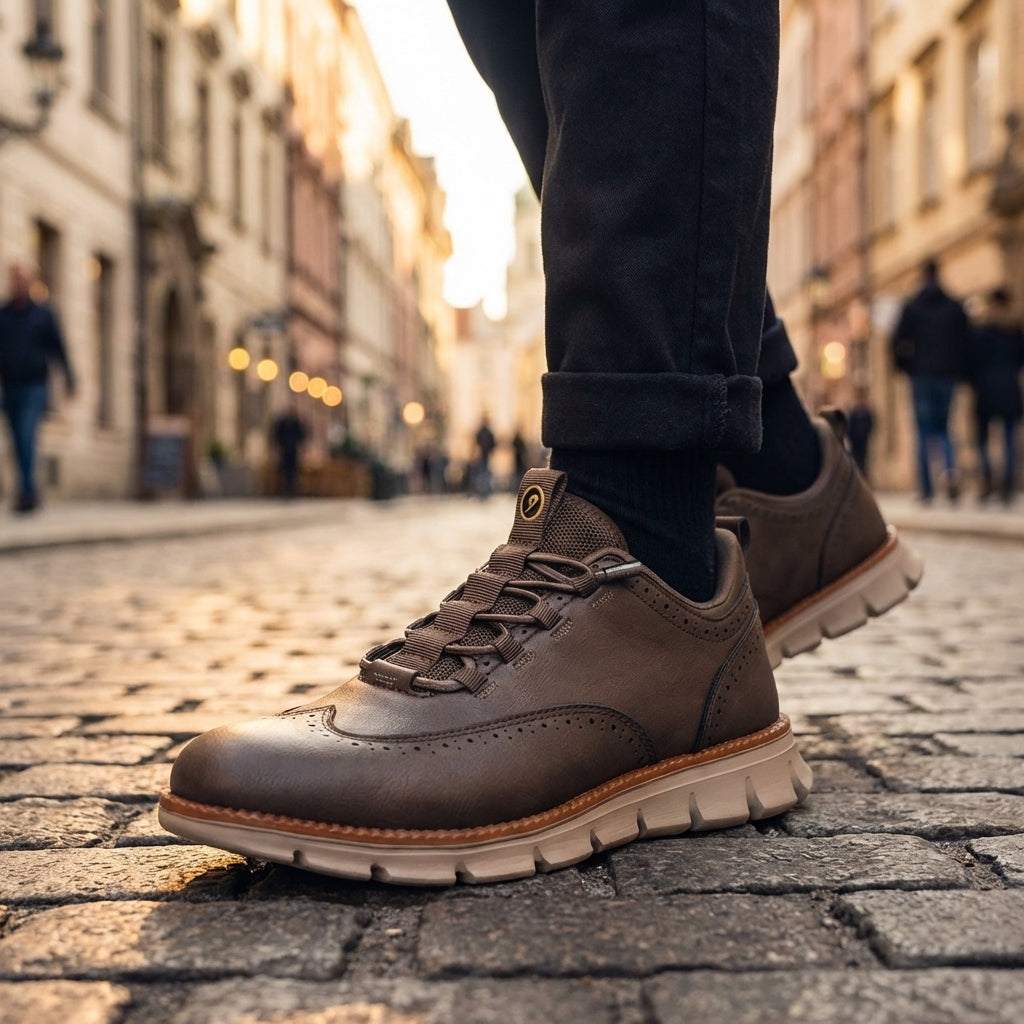 Kingston Ridge Leather Sneakers