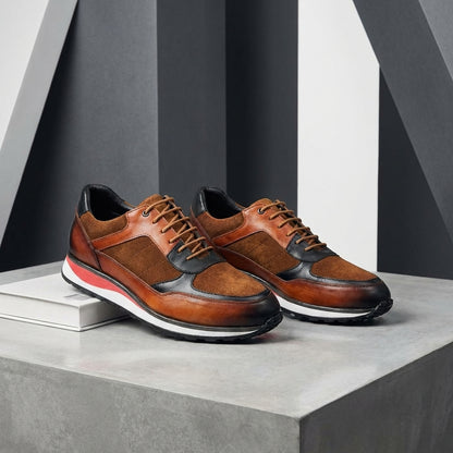 Marcelli Leather Sneakers