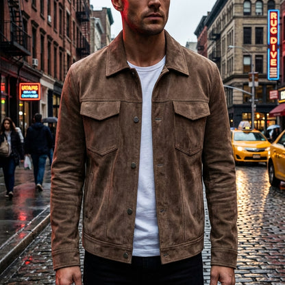 Ardesia Retro Suede Jacket