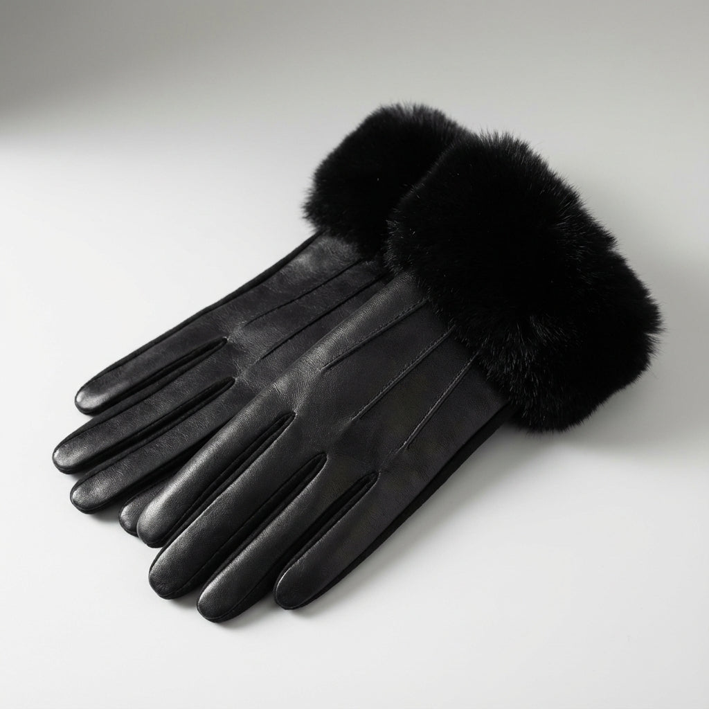Avelina Faux Fur Gloves