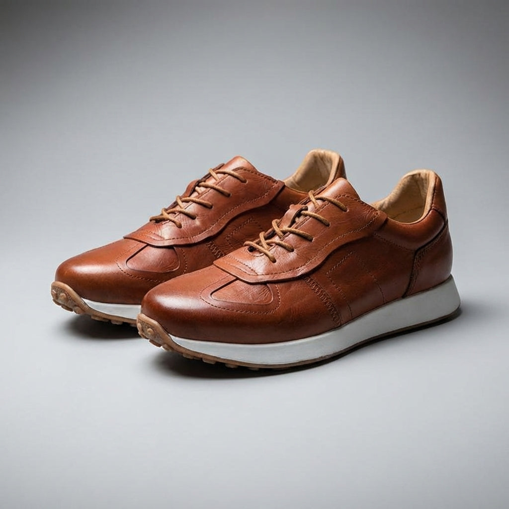 Avellino Cowhide Sneakers