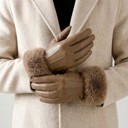 Avelina Faux Fur Gloves