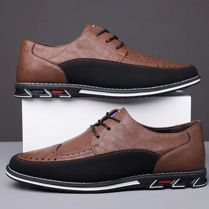 Genoa Natural Leather Shoes