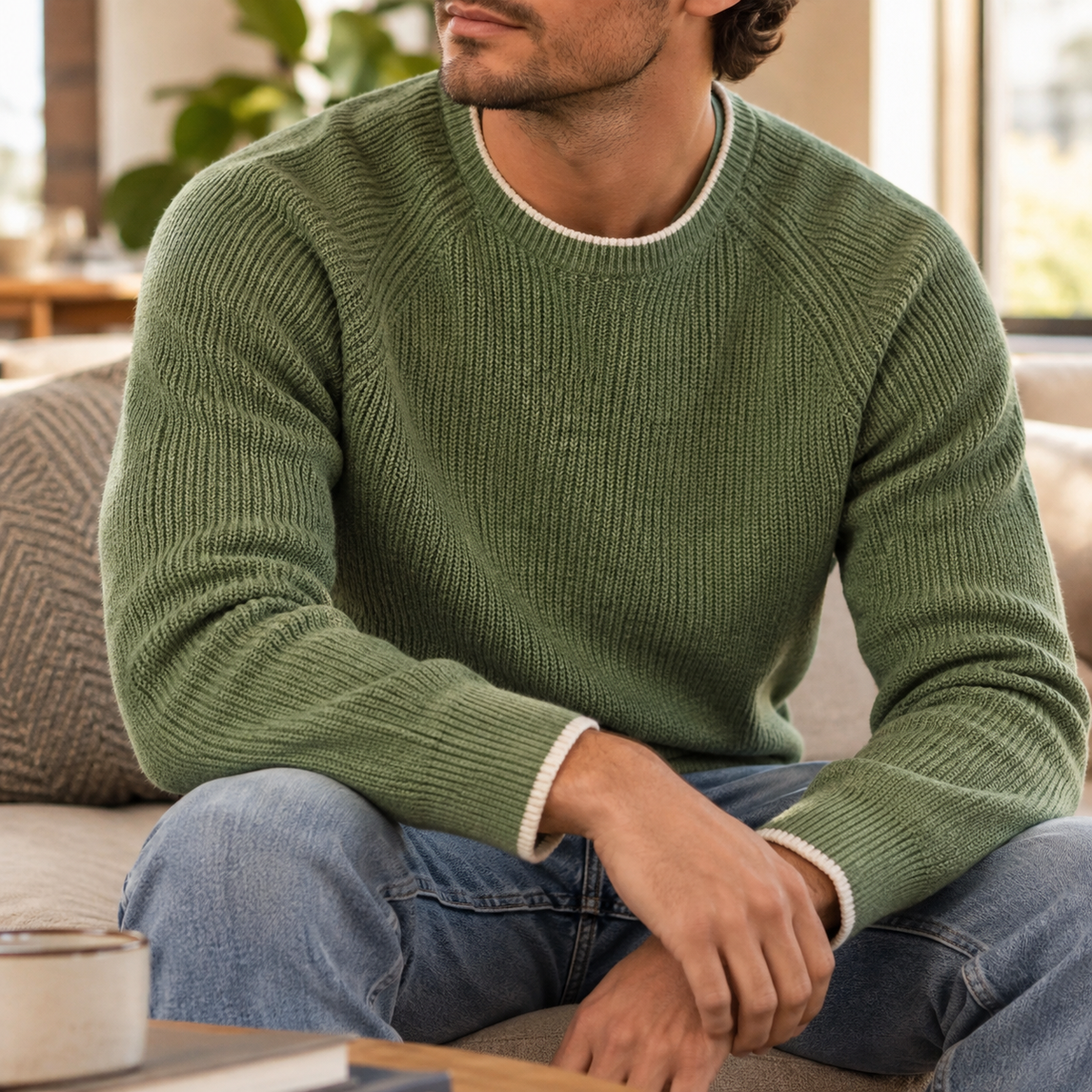 Palazzo Merino Wool Sweater