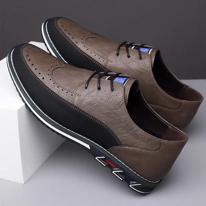 Genoa Natural Leather Shoes