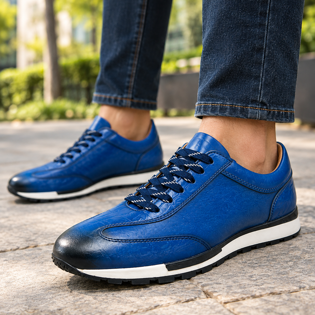 Richmond Cowhide Sneakers
