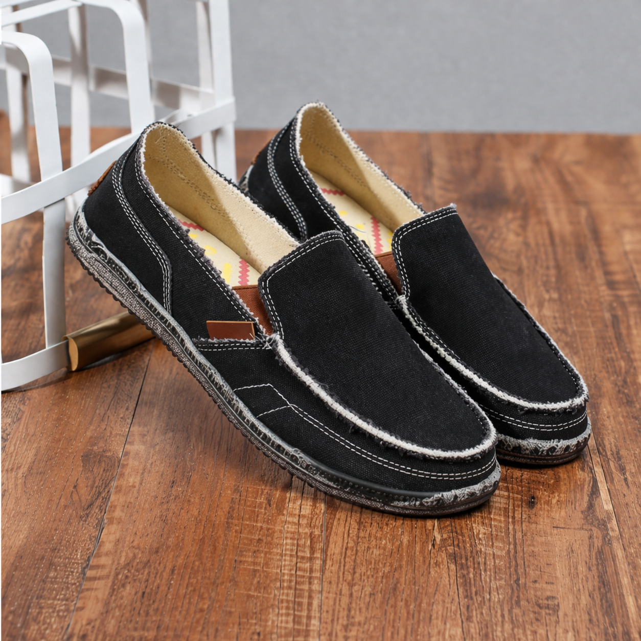 Alesso Canvas Loafers