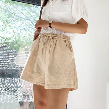 Bohemian Linen Shorts