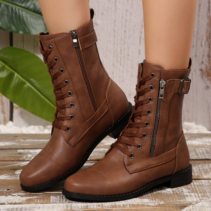 Ornella Leather Boots