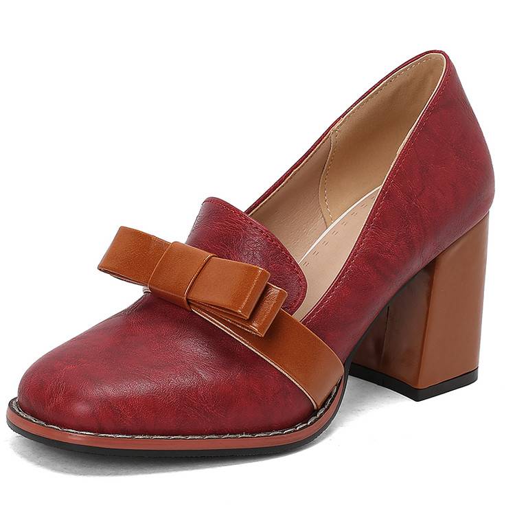 Serenya Leather Heels