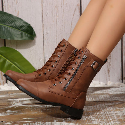 Ornella Leather Boots