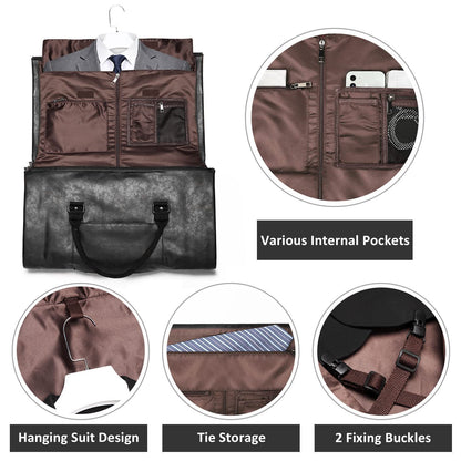 Imperio™ - Mens Leather Duffel Bag