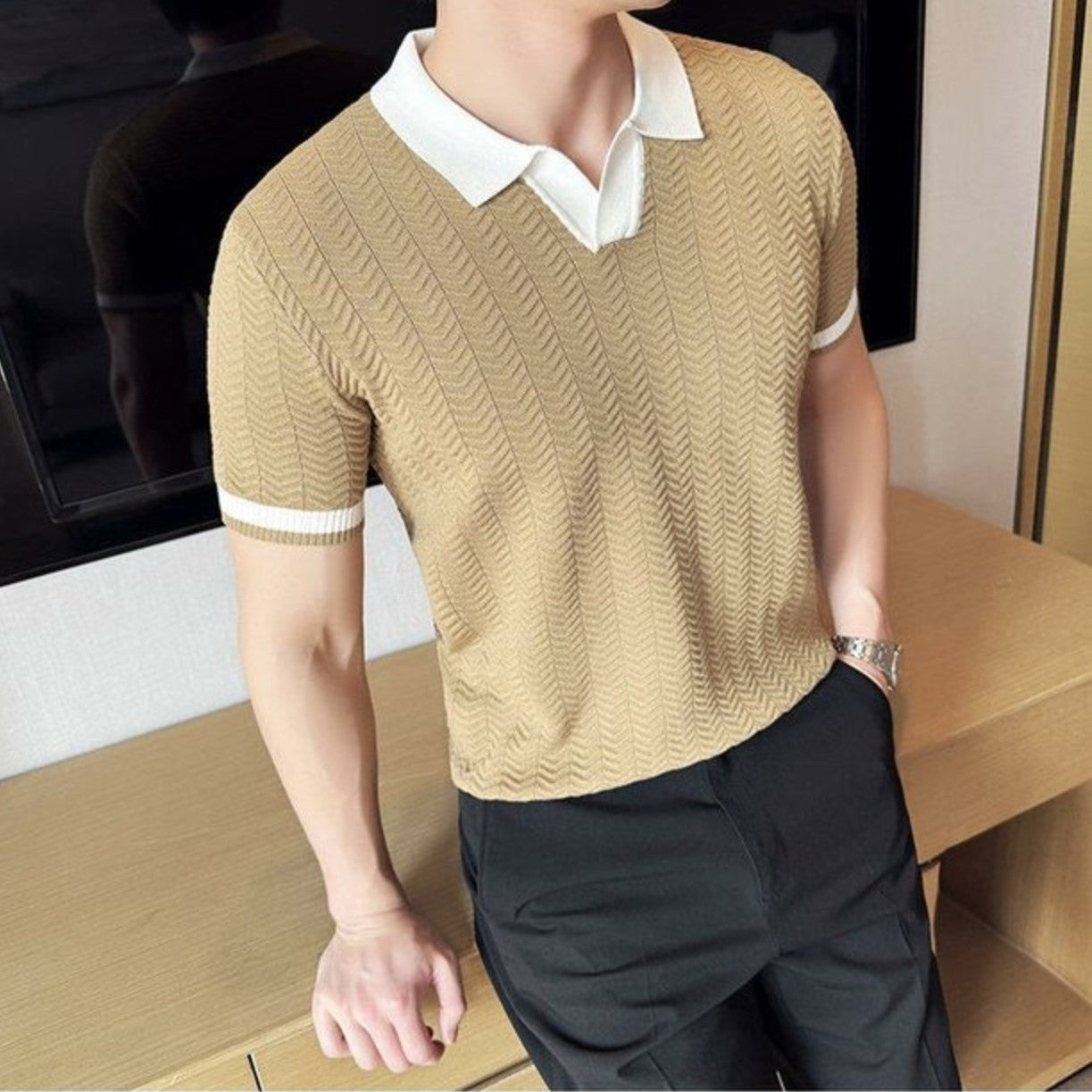 Portello Knit Shirt
