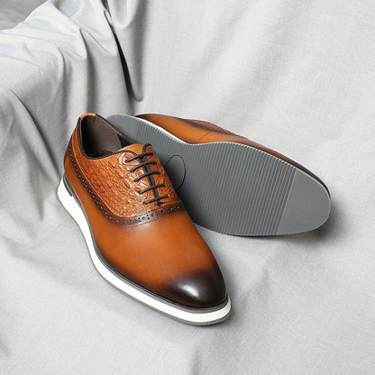 Crestwood Genuine Leather Oxfords