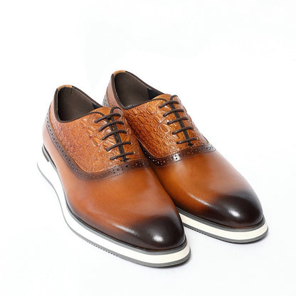 Crestwood Genuine Leather Oxfords
