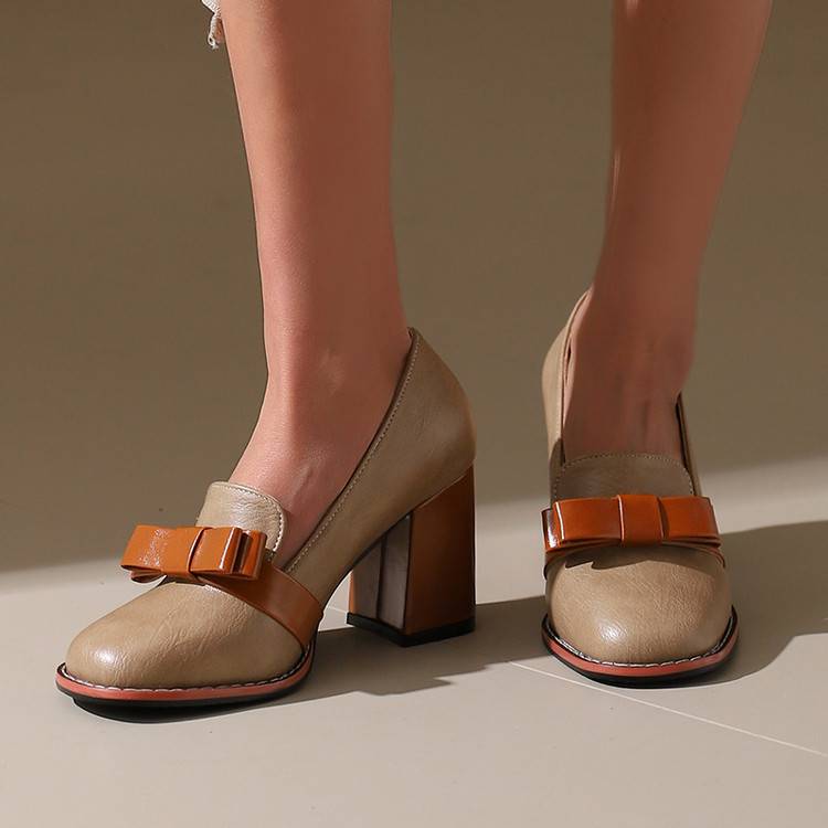 Serenya Leather Heels