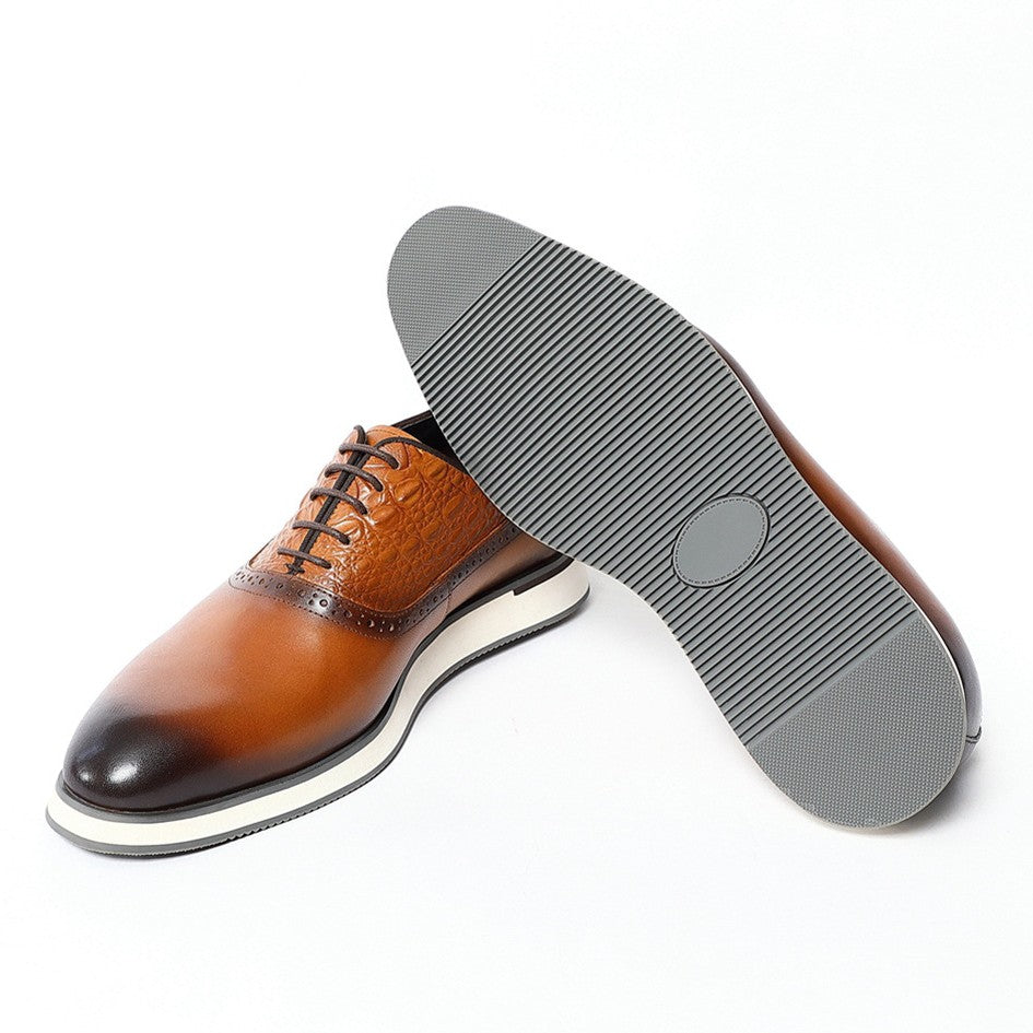 Crestwood Genuine Leather Oxfords