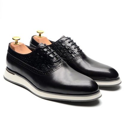 Crestwood Genuine Leather Oxfords