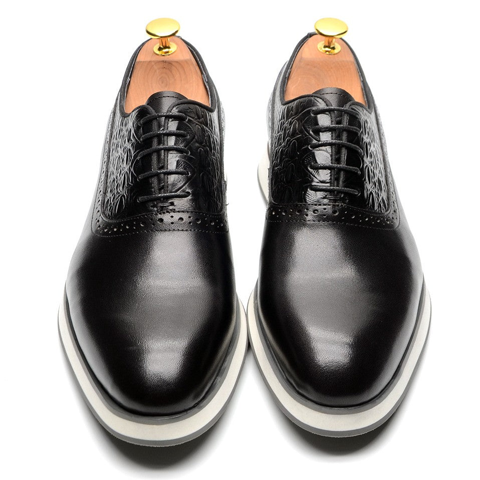 Crestwood Genuine Leather Oxfords