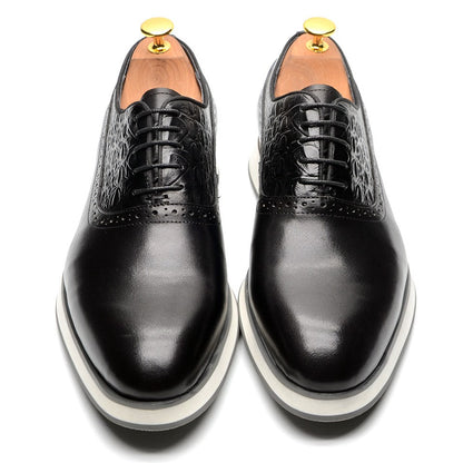 Crestwood Genuine Leather Oxfords