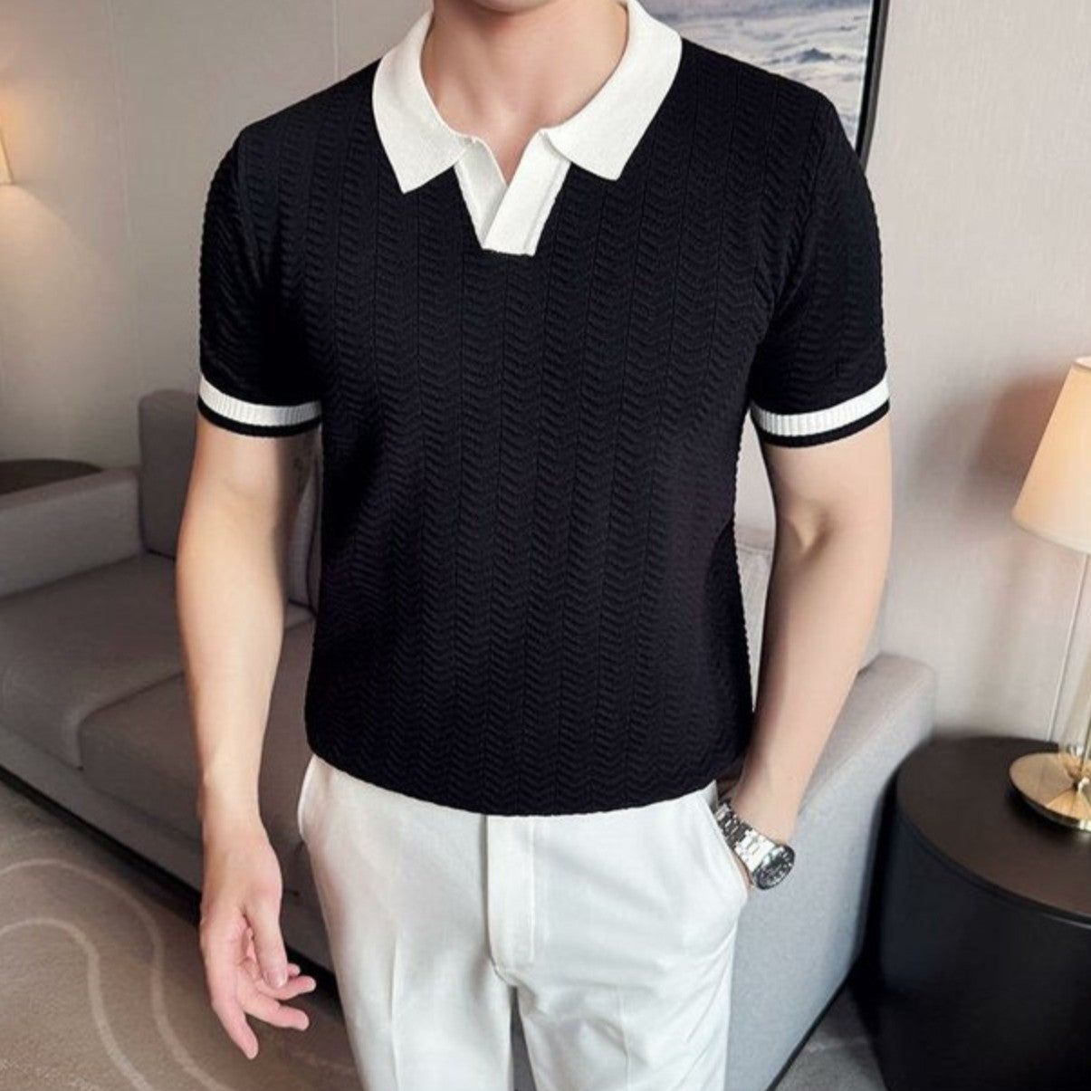 Portello Knit Shirt