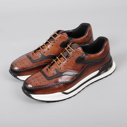 Montague Cowhide Air Sneakers