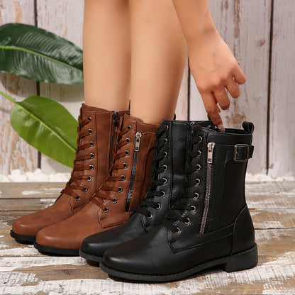 Ornella Leather Boots