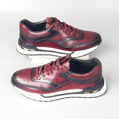 Montague Cowhide Air Sneakers