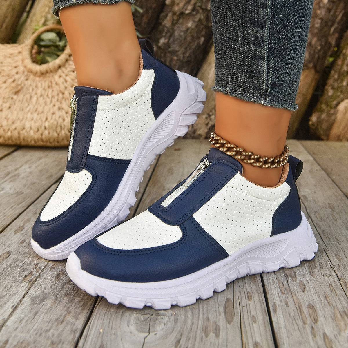 Verona Zip Sneakers