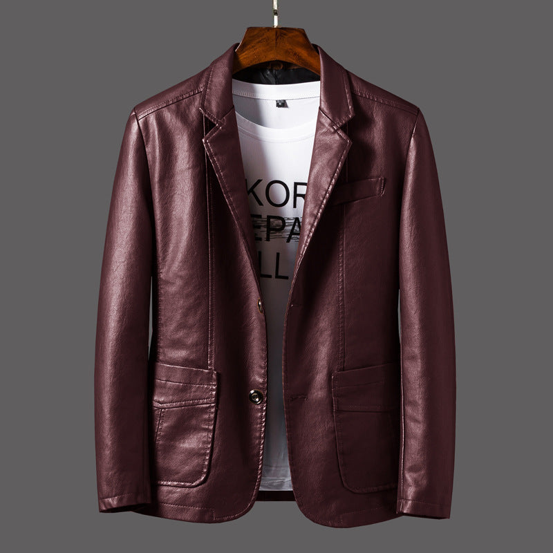 Orsino Mens Leather Jacket