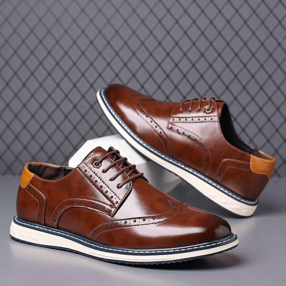 Cavaliere Leather Brogues
