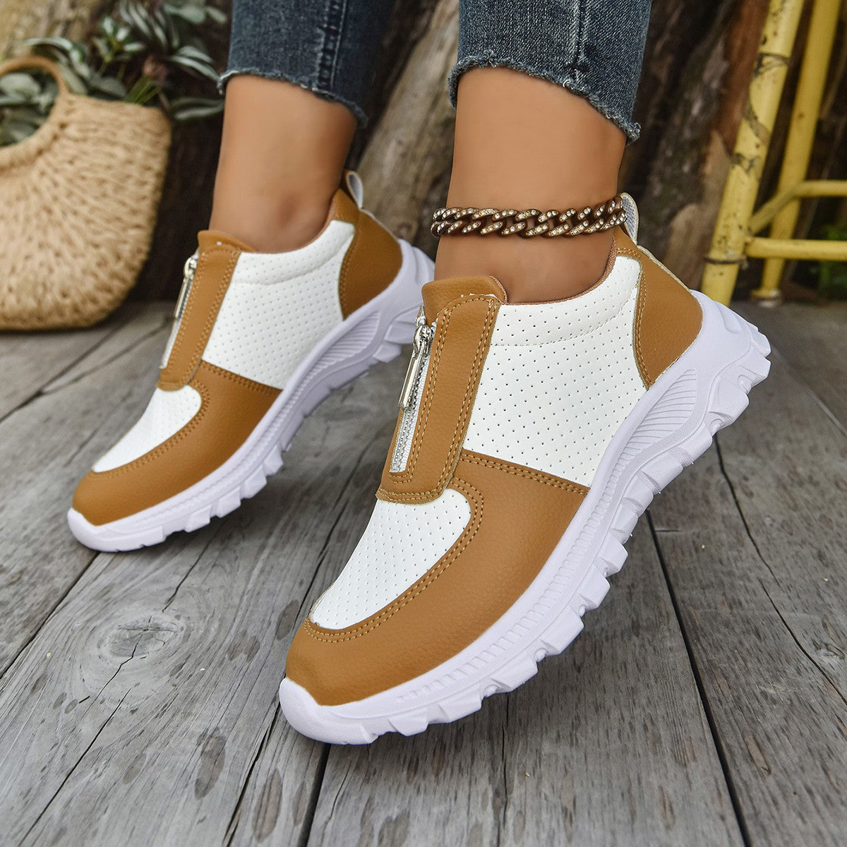 Verona Zip Sneakers