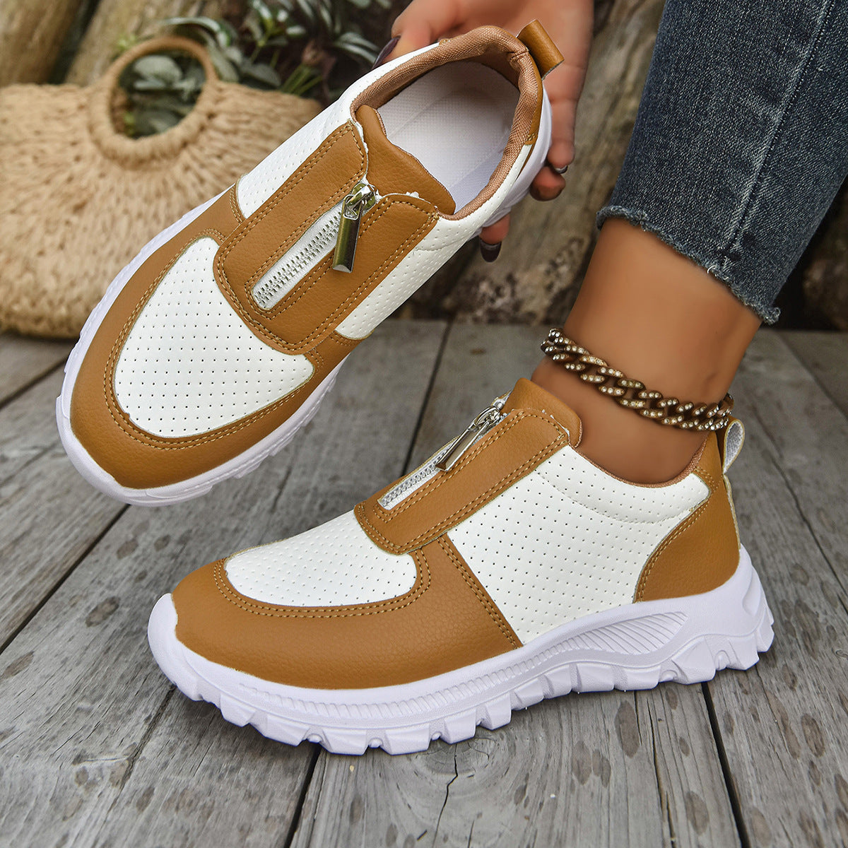 Verona Zip Sneakers