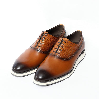 Crestwood Genuine Leather Oxfords
