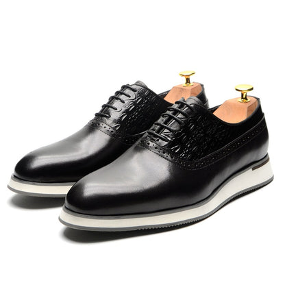 Crestwood Genuine Leather Oxfords