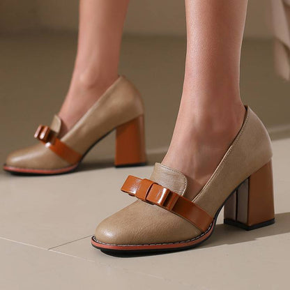 Serenya Leather Heels