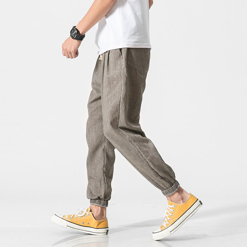 Elmside Linen Joggers