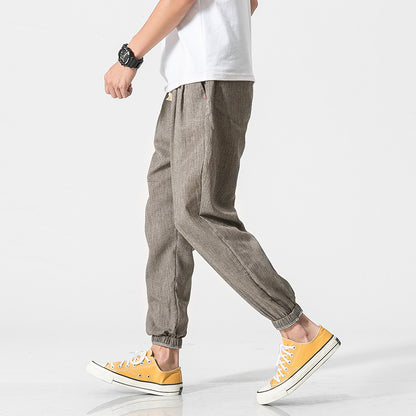 Elmside Linen Joggers