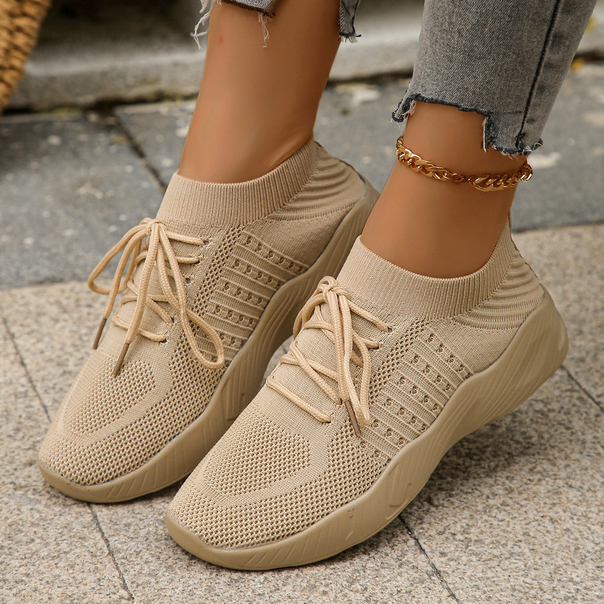 Léa Knit Sneakers