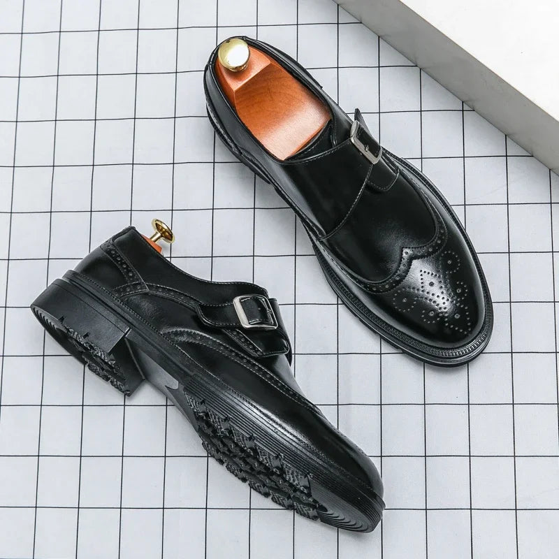 Castano Genuine Leather Dress Shoes