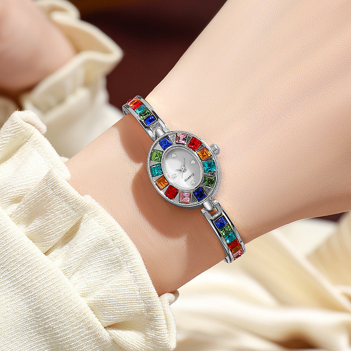Solene Gem Bracelet Watch