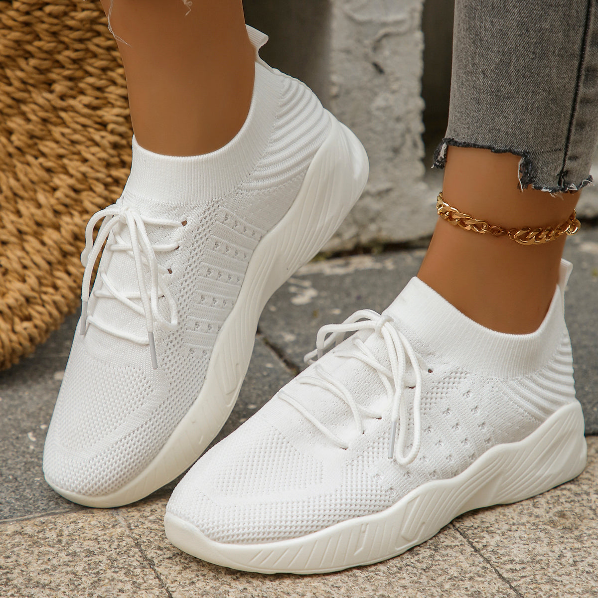 Léa Knit Sneakers