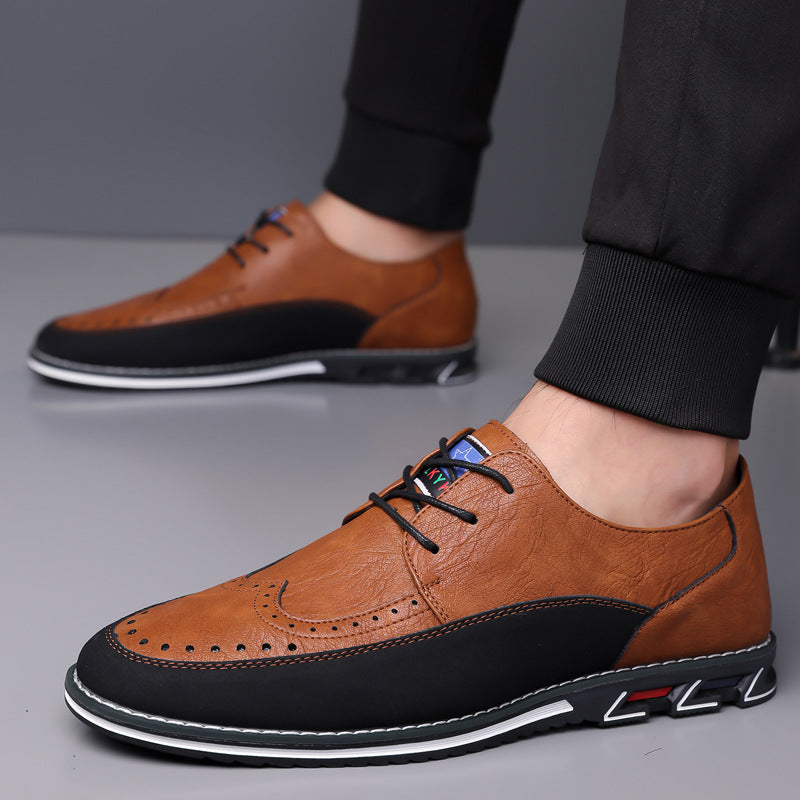 Genoa Natural Leather Shoes